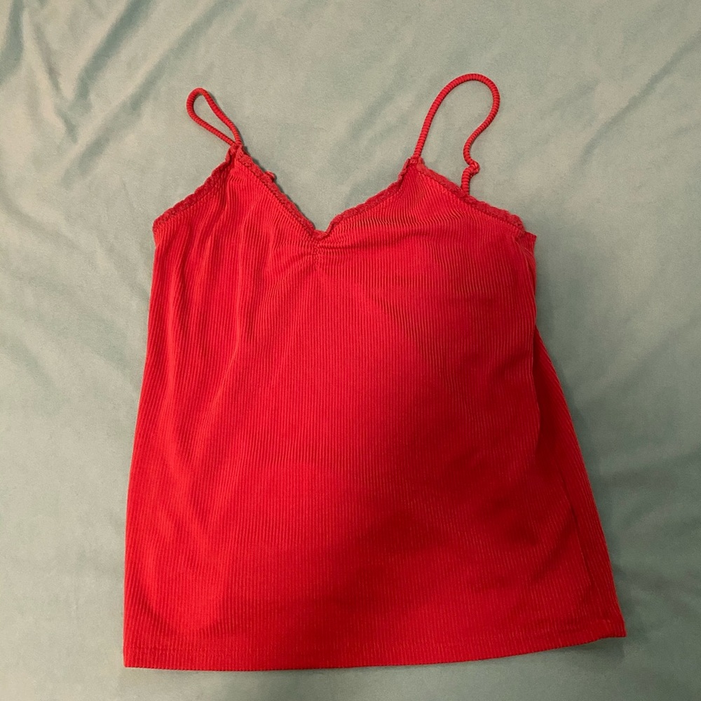 Orange tank top